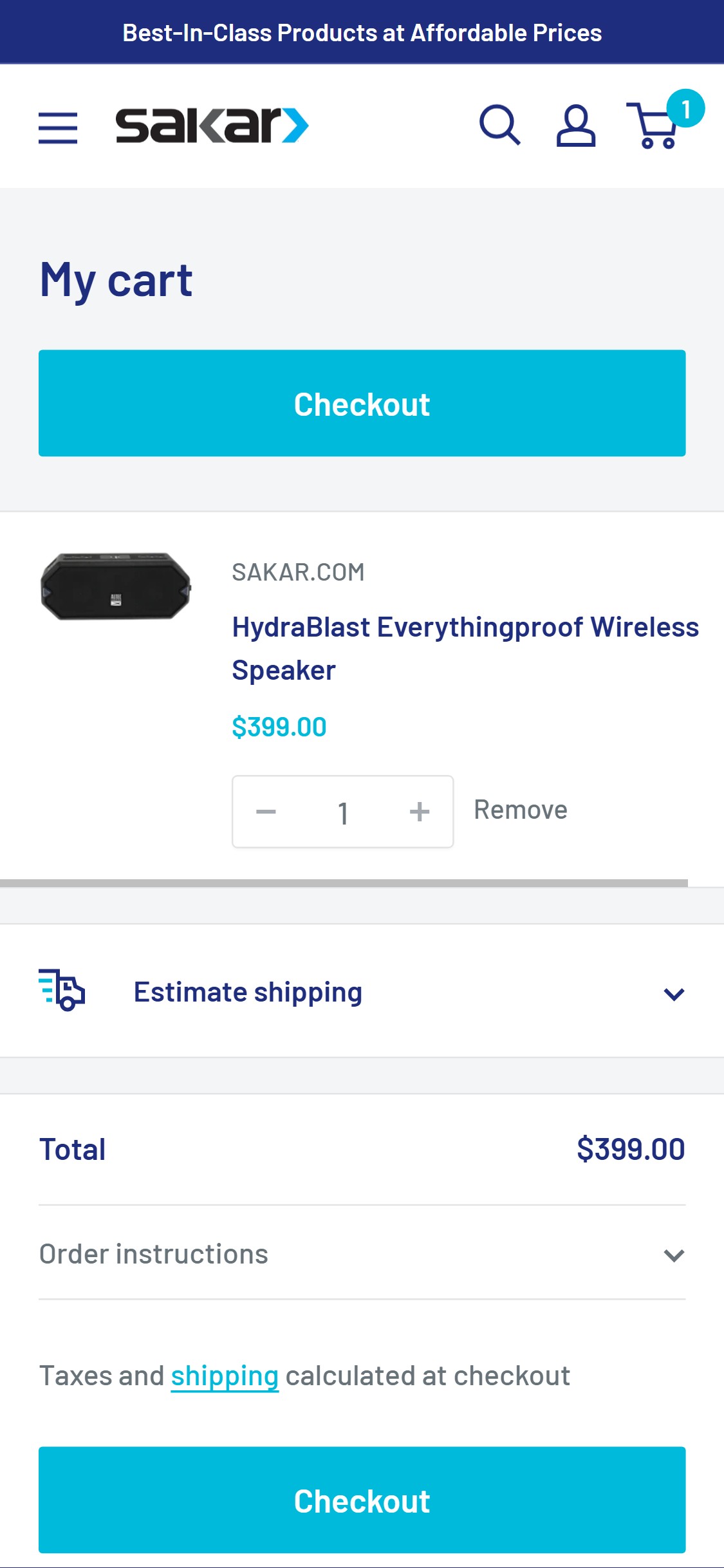 Sakar â€” Mobile Cart